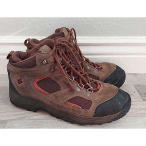 Men's Columbia Northwest Passage Hiking Boots Brown Leather SZ 13